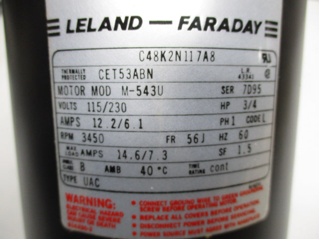 LELAND-FARADAY C48K2N117A8HH (M-543U) NSNP