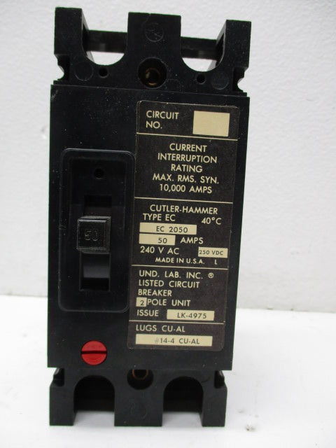 CUTLER HAMMER EC2050 NSMP
