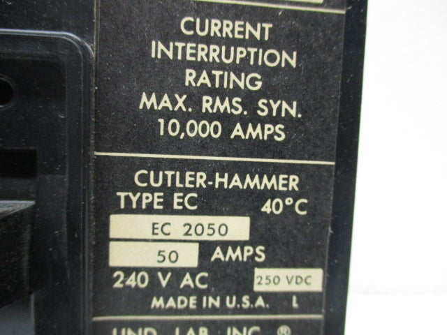 CUTLER HAMMER EC2050 NSMP