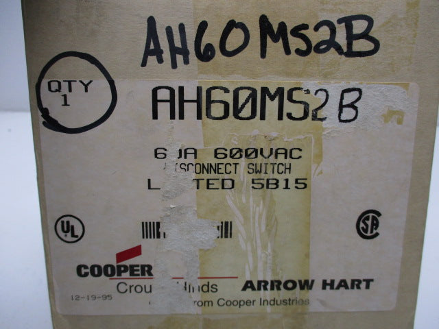 COOPER AH60MS2B NSMP