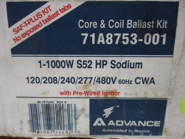 ADVANCE 71A8753-001 NSMP