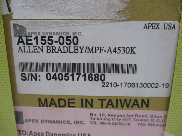 APEX AE155-050 NSFS