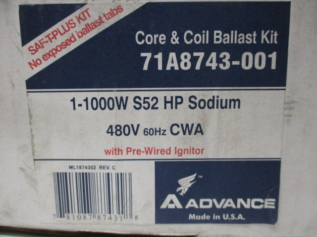 ADVANCE 71A8743-001 NSMP