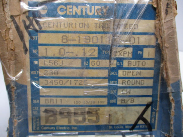 CENTURY 8-190112-01 NSMP