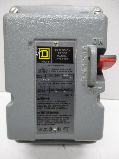 SQUARE D 2510MBR2 NSNP