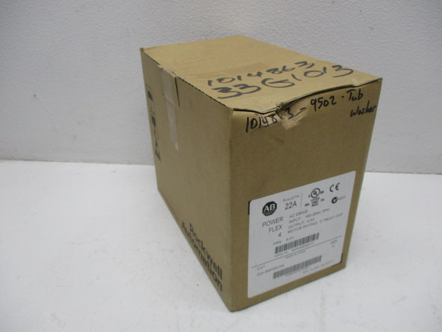 ALLEN BRADLEY 22A-B4P5N104 SER. A F/W 6.01 NSMP