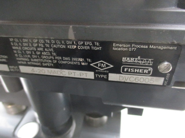 FISHER DVC6005 UNMP