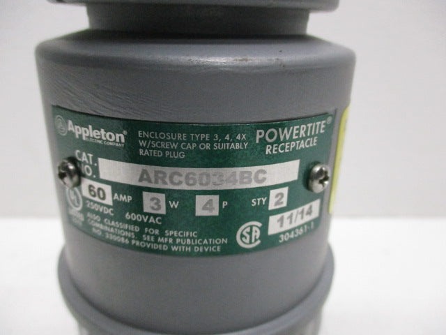 APPLETON ARC6034BC NSMP