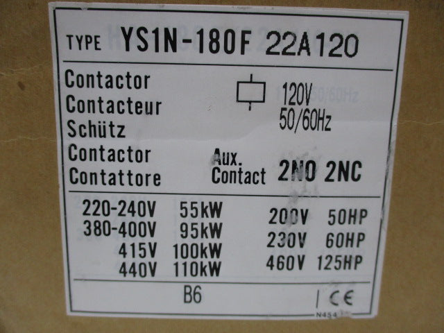 IDEC YS1N-180F22A120 NSMP