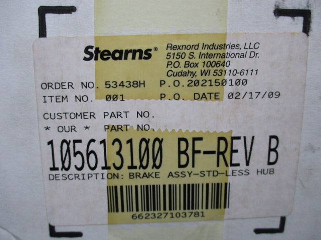 STEARNS 105613100BF NSMP