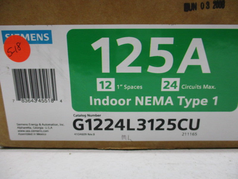 SIEMENS G1224L3125CU NSMP