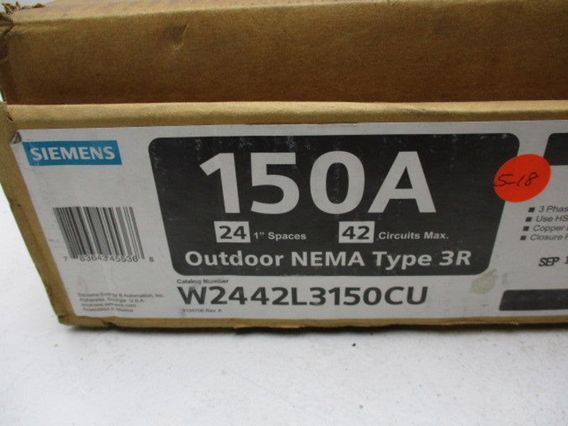 SIEMENS W2442L3150CU NSMP