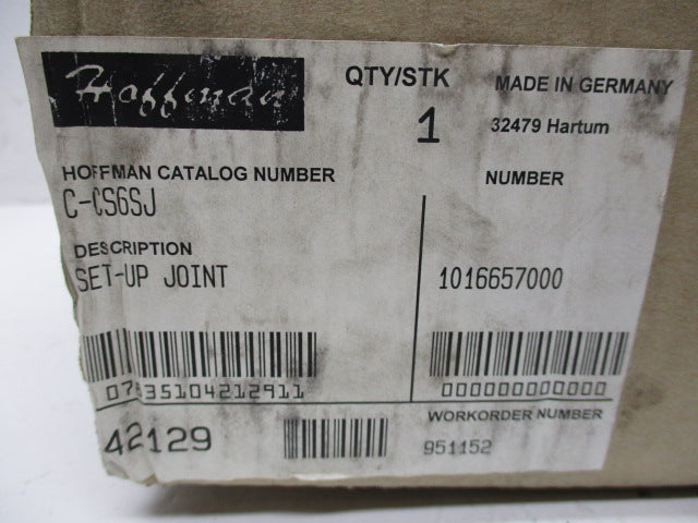 HOFFMAN C-CS6SJ NSFS