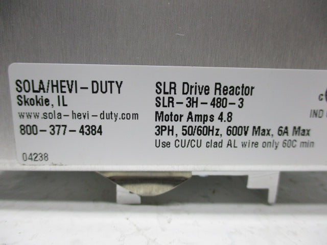 SOLA SLR-3H-480-3 NSMP