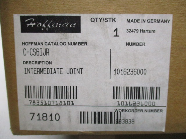 HOFFMAN C-CS6IJR NSMP