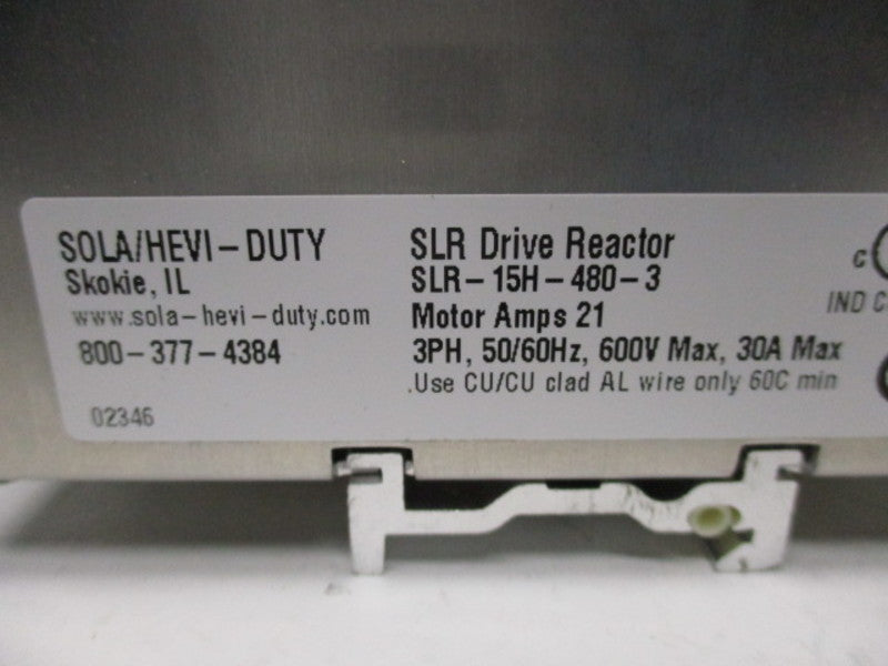 SOLA SLR-15H-480-3 NSMP