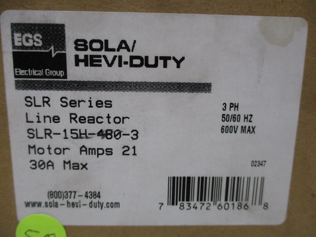 SOLA SLR-15H-480-3 NSMP