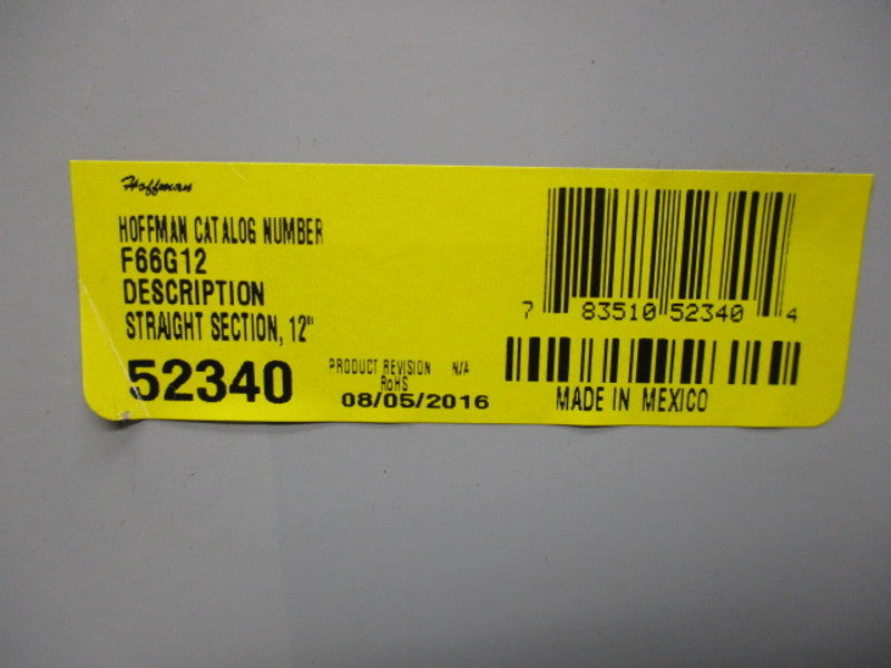 HOFFMAN F66G12 NSNP