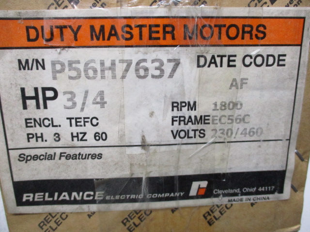 RELIANCE ELECTRIC P56H7637 NSMP