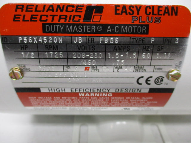 RELIANCE ELECTRIC P56X4520N NSMP