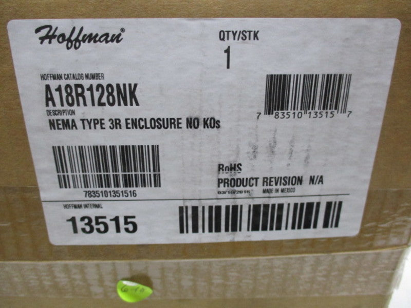 HOFFMAN A18R128NK NSFS