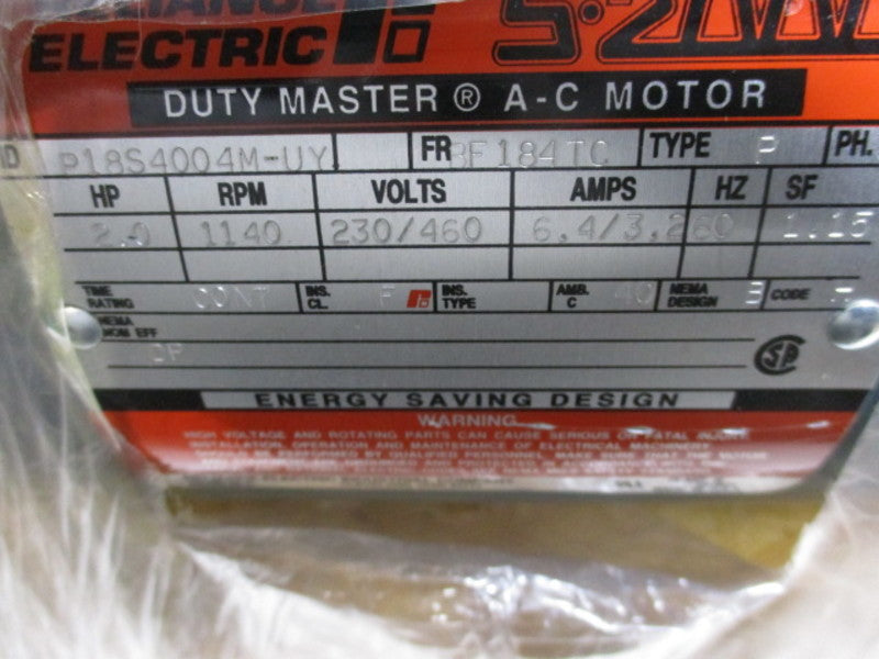 RELIANCE ELECTRIC P18S4004M-UY NSMP