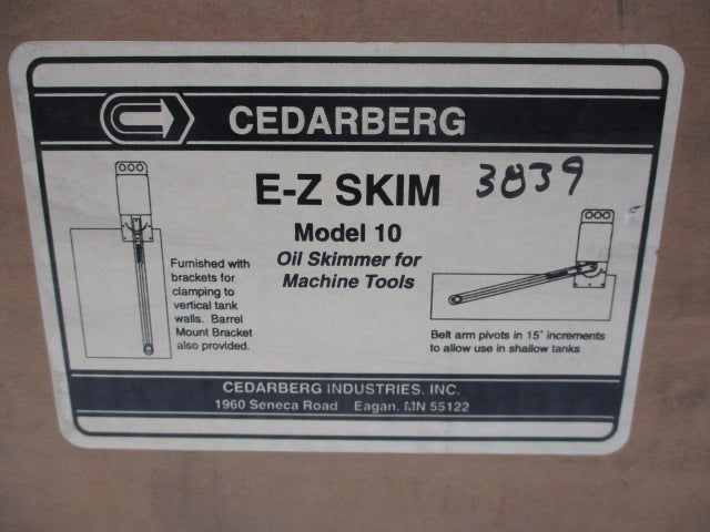 CEDARBERG MODEL 10 NSFS