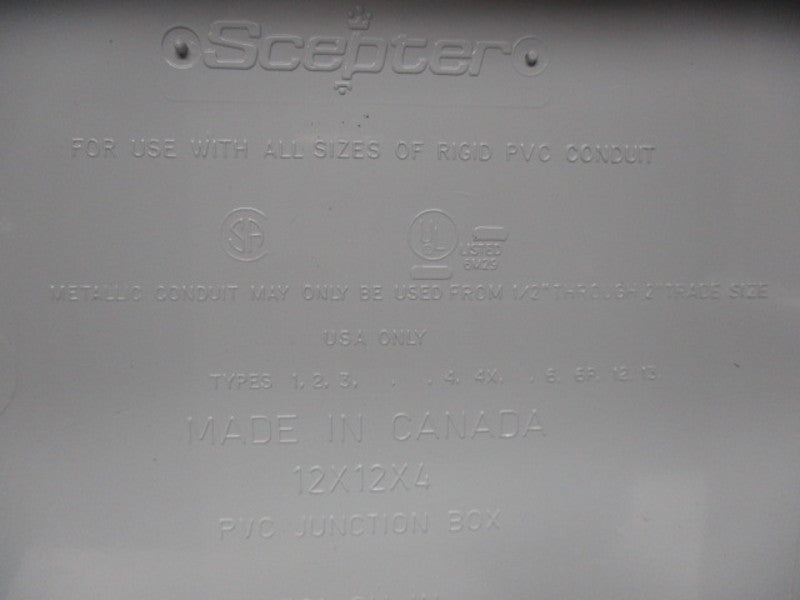 SCEPTER JBX12124 NSNP