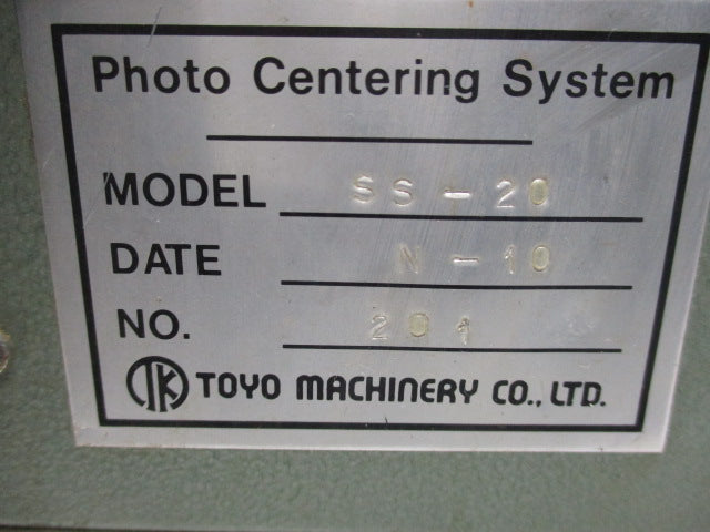 TOYO MACHINERY PCDA-G50-24 (SS-20) UNMP