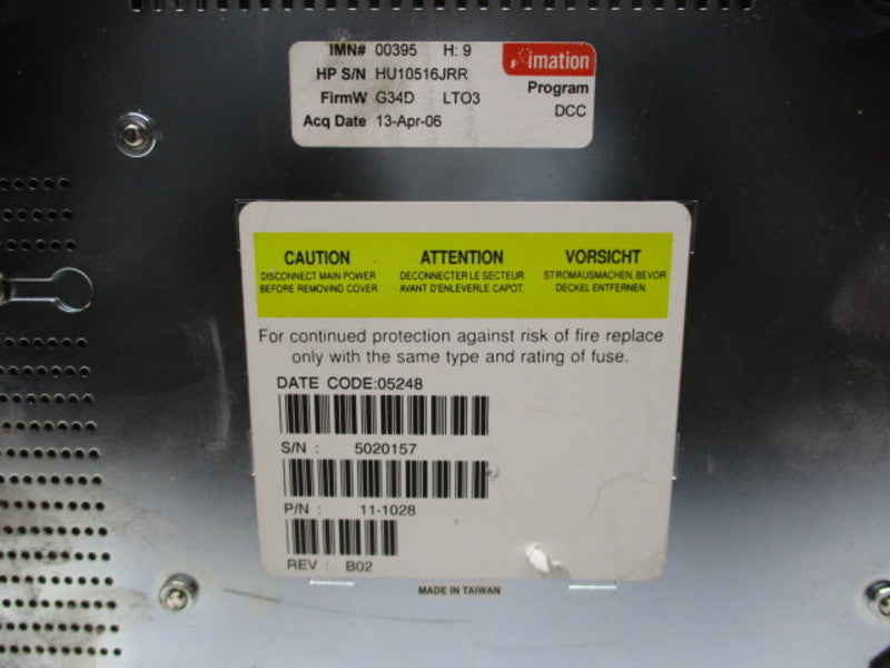 IMATION 11-1028 UNMP