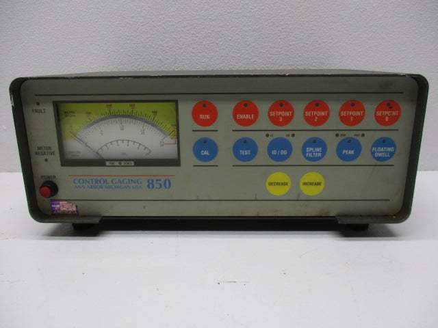 CONTROL GAGING 42140 MODEL 850 UNMP