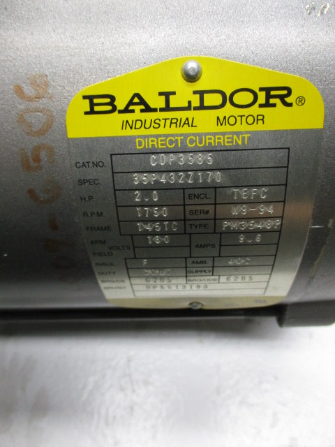 BALDOR CDP3585 NSNP