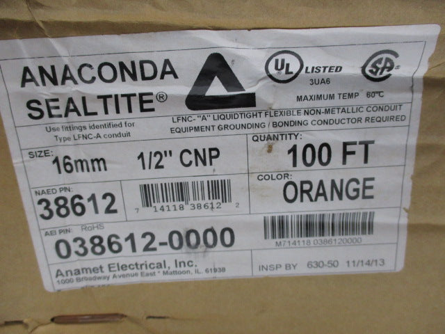 ANAMET 38612 NSFS