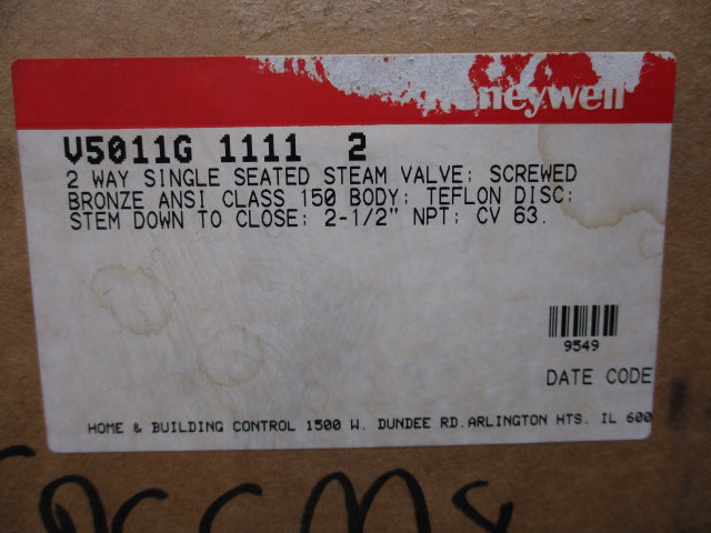 HONEYWELL V5011G1111 NSMP