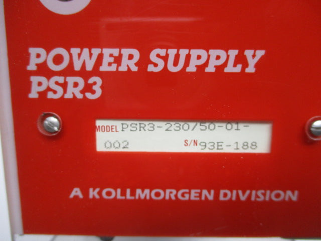 KOLLMORGEN PSR3-230/50-01-002 UNMP