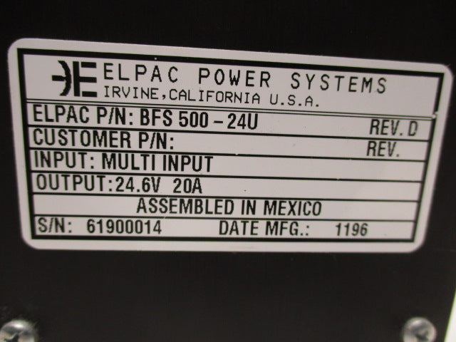 ELPAC BFS500-24U NSNP