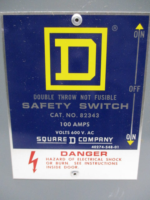 SQUARE D 82343 NSNP