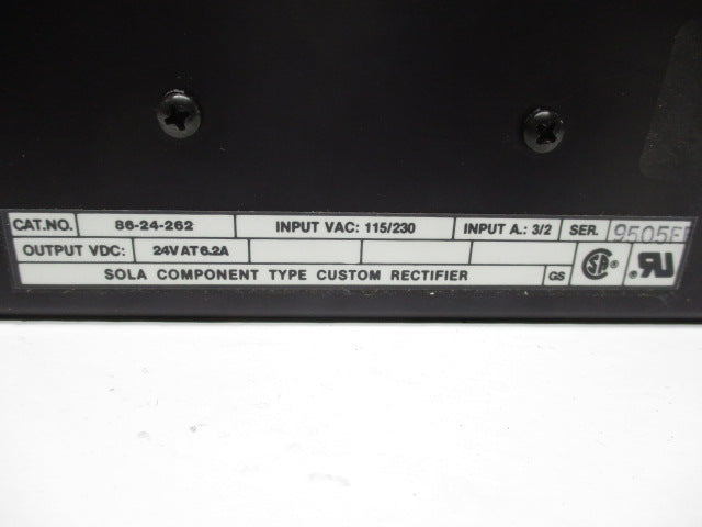 SOLA 86-24-262 UNMP