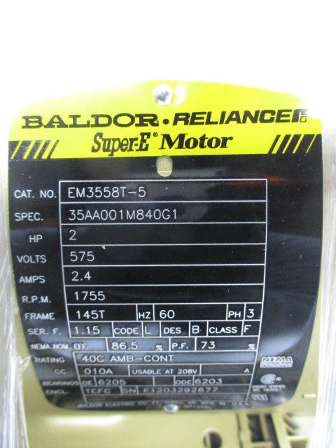 BALDOR EM3558T-5 NSMP