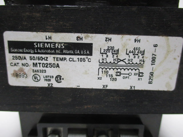 SIEMENS MT0250A UNMP