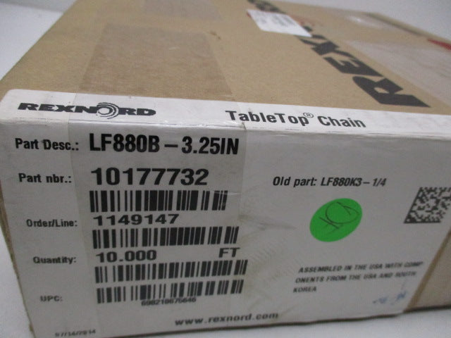 REXNORD LF880B-3.25IN NSMP