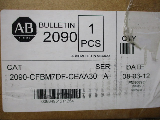ALLEN BRADLEY 2090-CFBM7DF-CEAA30 SER. A NSMP