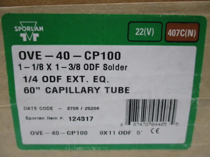 SPORLAN OVE-40-CP100 (124317) NSMP