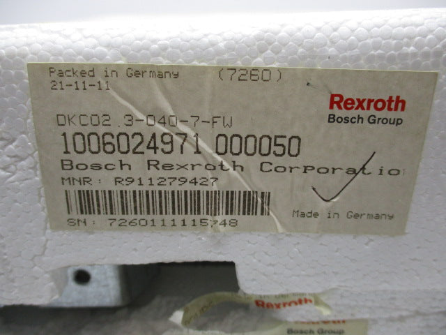 REXROTH DKC02.3-040-7-FW NSMP