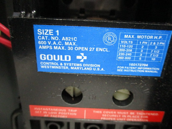 GOULD A821C148B1N00 NSNP