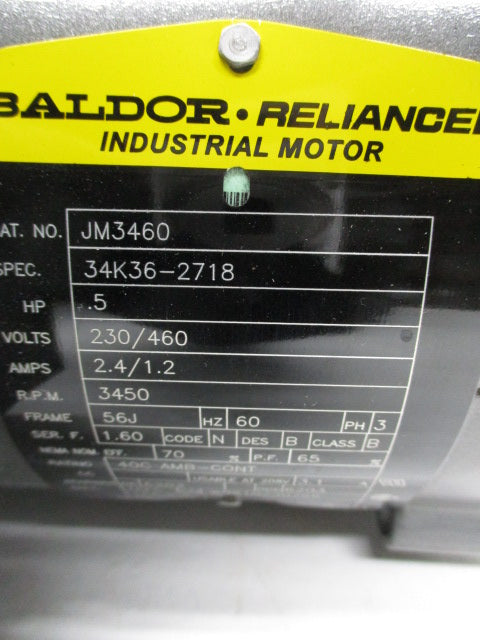 BALDOR JM3460 NSNP
