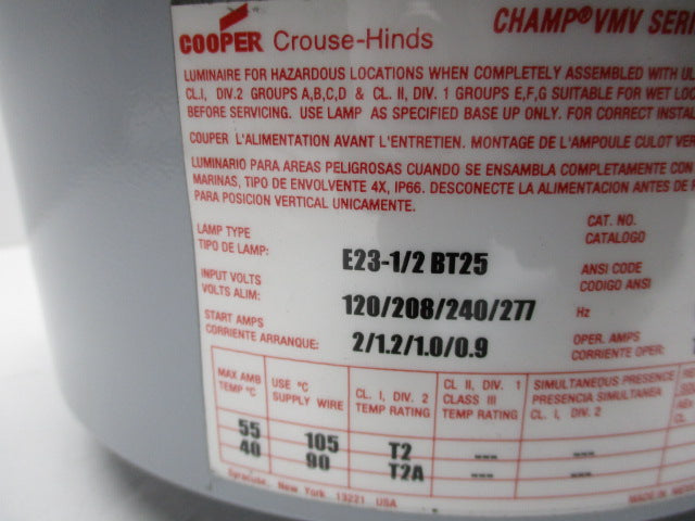 COOPER VMVS150/MTLX NSNP