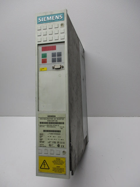 SIEMENS 6SE7021-0TA51-Z (AS PICTURED) NSNP