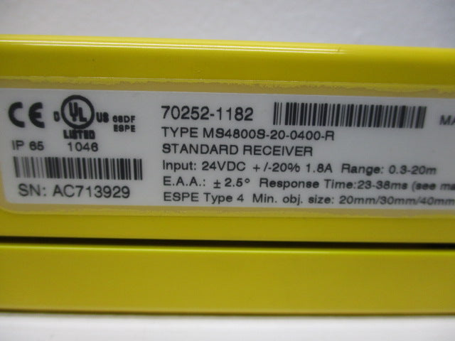 OMRON MS4800S-20-0640-10X-10R NSMP