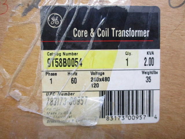 GENERAL ELECTRIC 9T58B0054 NSMP